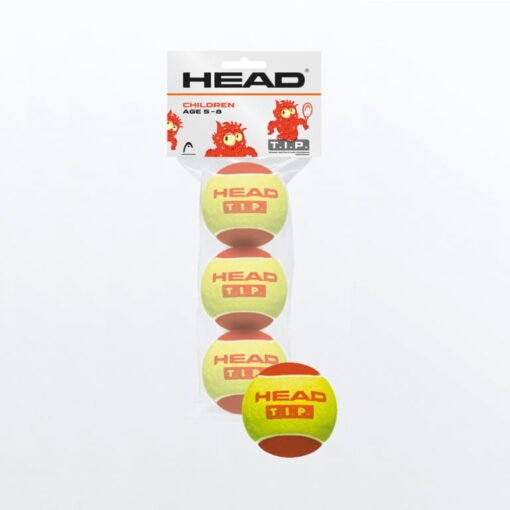 Piłki tenisowe dla dzieci Head T.I.P. Red - 3 szt.