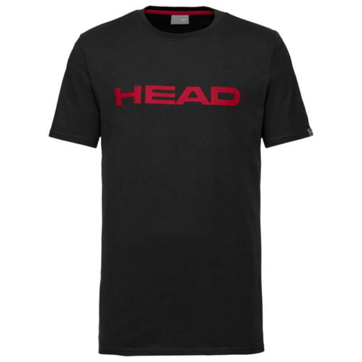 Koszulka tenisowa męska Head Club Ivan T shirt - czarno / czerwona