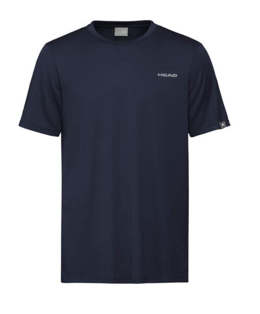 Koszulka tenisowa dla dziecka Head Easy Court T shirt Junior - granatowa