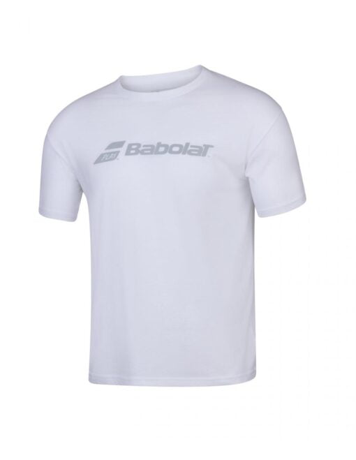 Koszulka tenisowa męska Babolat Exercise Tee - biała